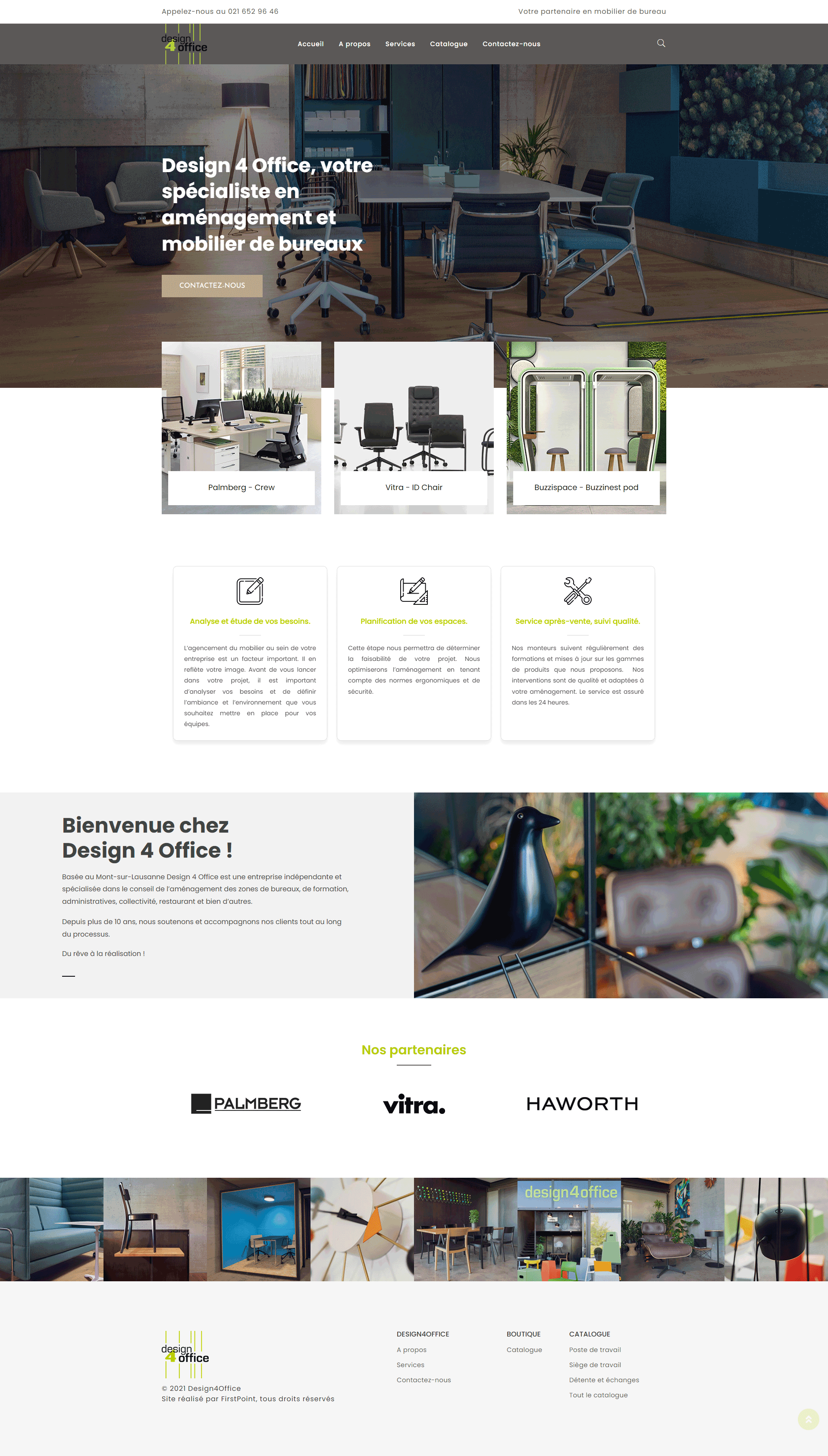 Page du site