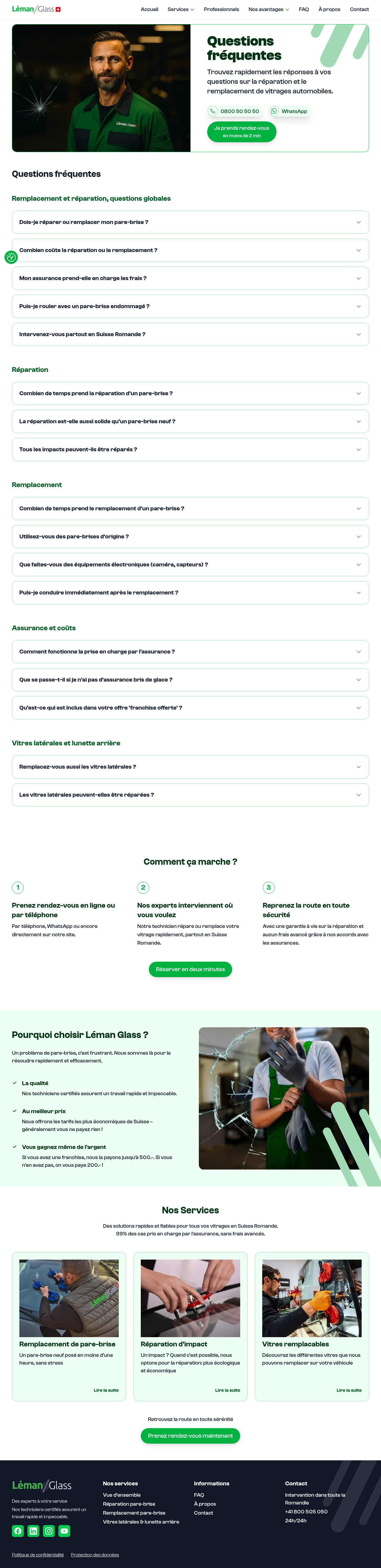 Page du site