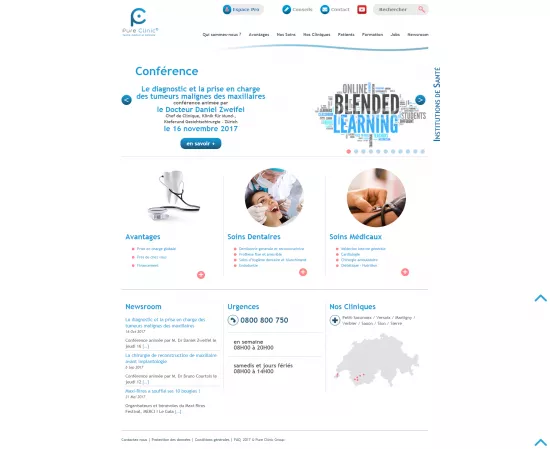 Page du site