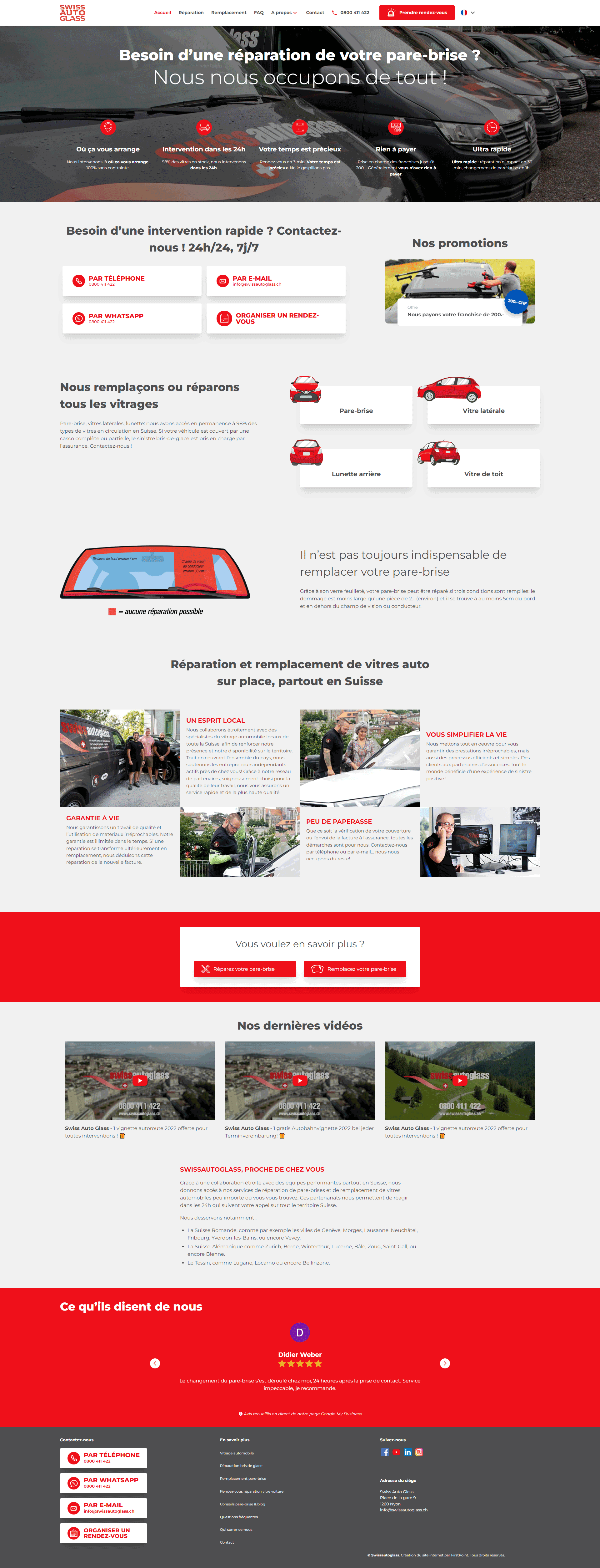 Page du site