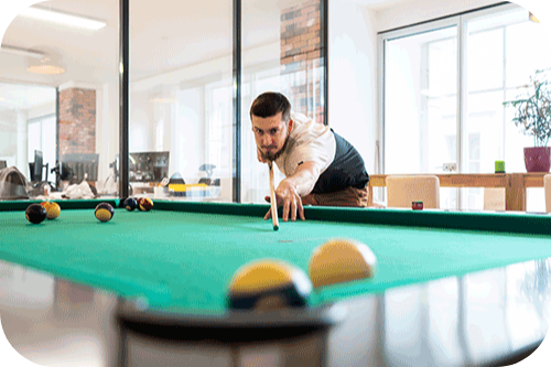 agence digitale partie de billard